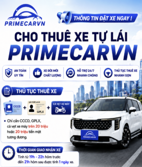 THỦ TỤC THUÊ XE