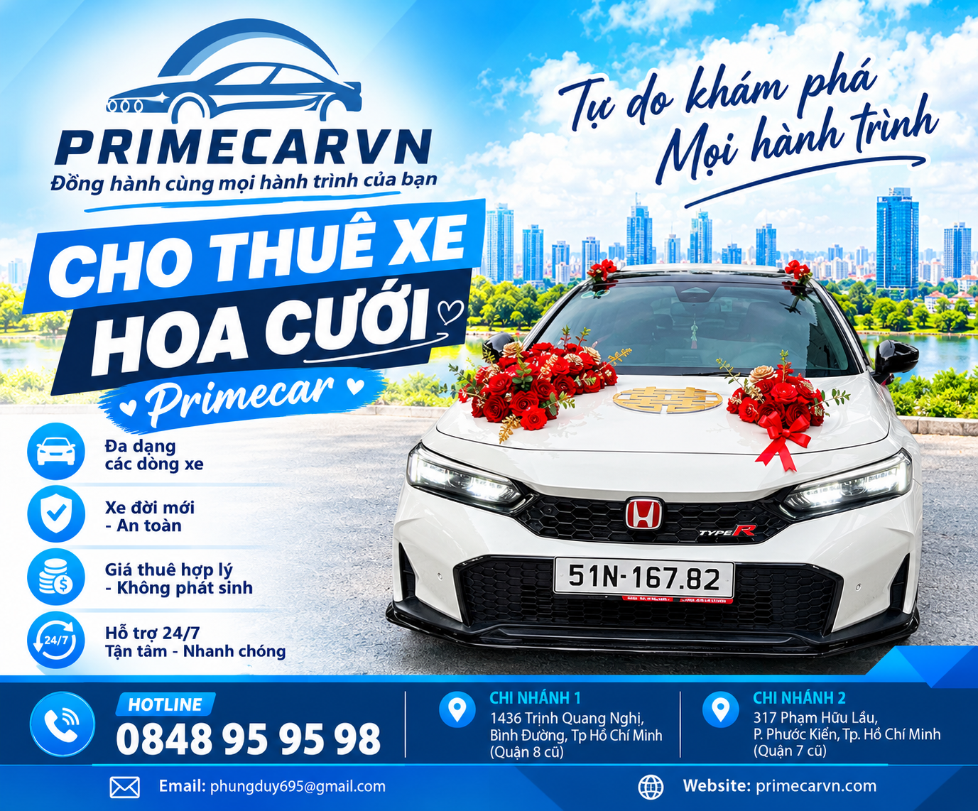 cho thuê xe tự lái tphcm