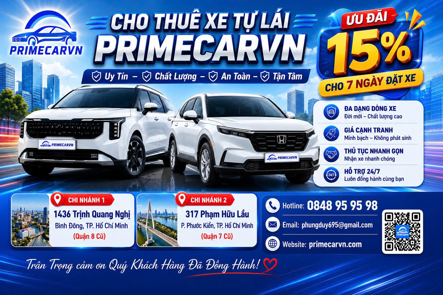 thuê xe quận 7