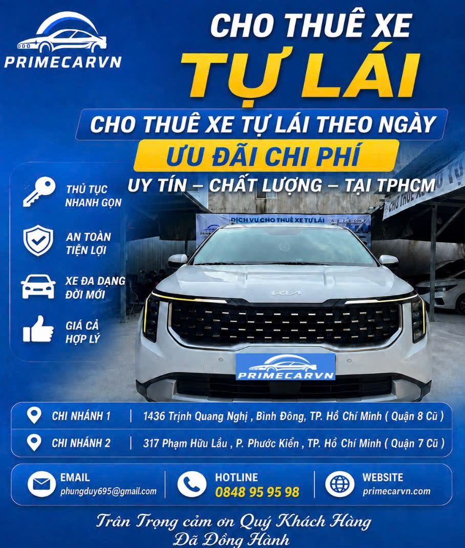 cho thuê xe tự lái tphcm 