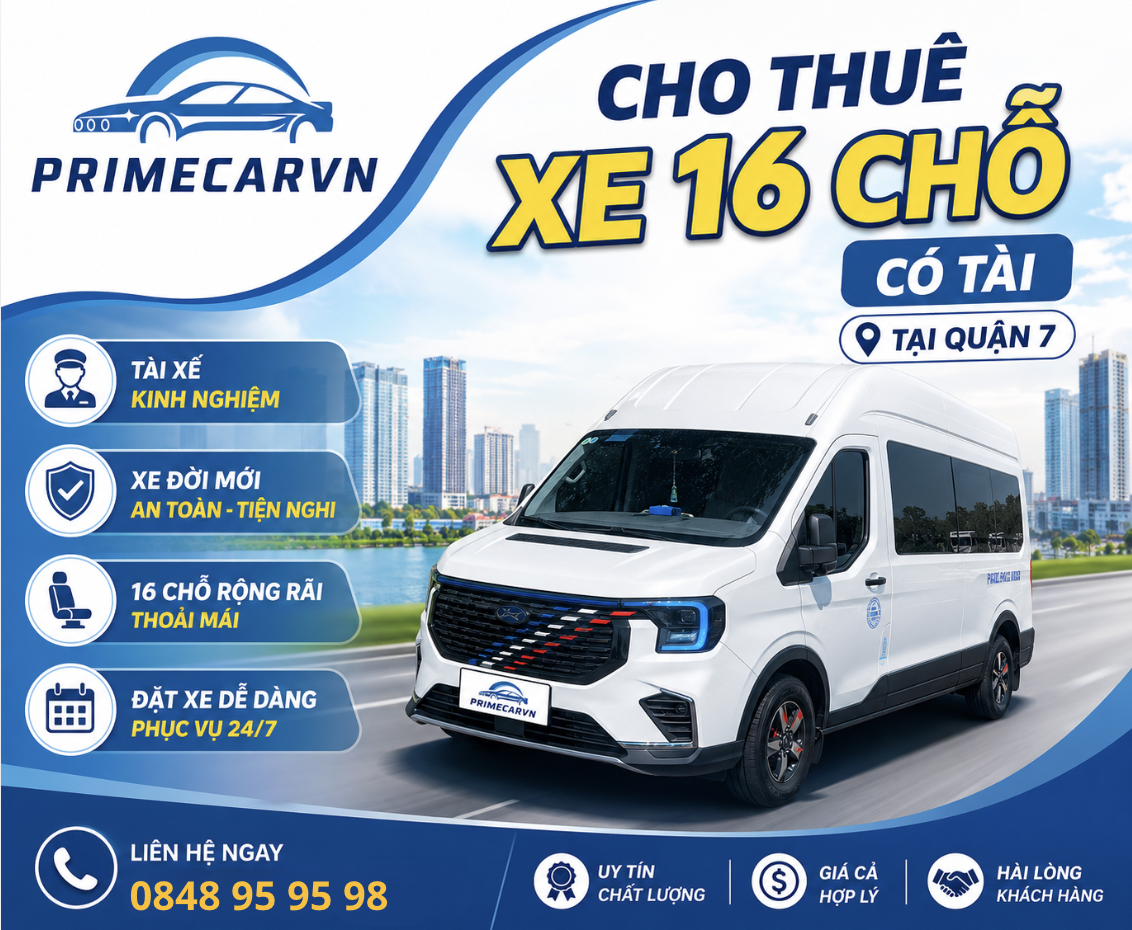 Cho Thuê Xe Quận 7
