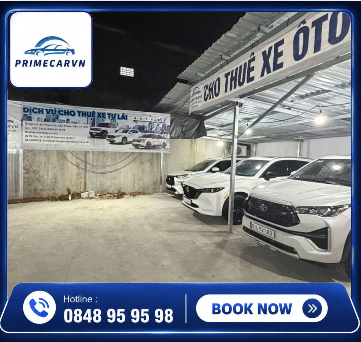 thuê xe tự lái tphcm