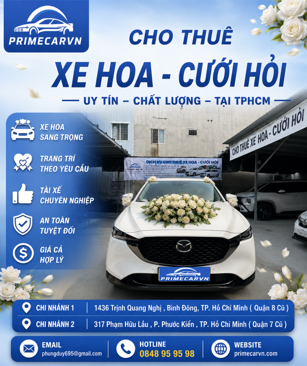 cho thuê xe cưới hỏi TPHCM